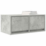TV Cabinets 2 pcs Concrete Grey 60x31x25.5 cm Engineered Wood 861497