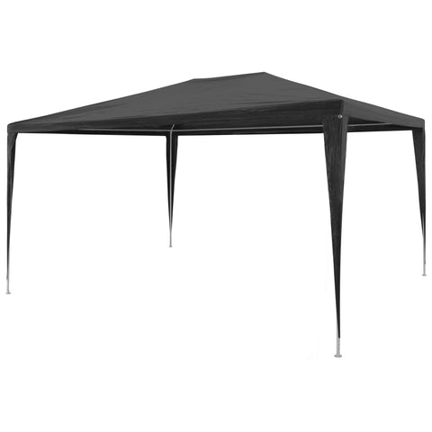 ZNTS Party Tent 3x4 m PE Anthracite 45087