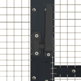 ZNTS Aviary Anthracite 179x100x185 cm Aluminium 152260