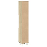 Bathroom Cabinet Sonoma Oak 30.5x30x179 cm Engineered Wood 849631