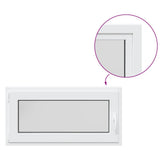 Basement Window "RISOR" 100x50 cm Tilt&Turn DIN Left White 4108321