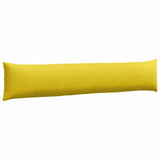 Sofa Pillows 2 pcs Yellow 200 x 40 cm Corduroy Fabric 42013892