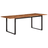 Dining Table 200x100x75 cm Solid Wood Acacia 373620
