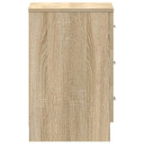 Bedside Cabinet Sonoma Oak 38x35x56 cm Engineered Wood 800456