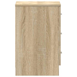Bedside Cabinet Sonoma Oak 38x35x56 cm Engineered Wood 800456