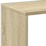 Room Divider Bookcase Sonoma Oak 102x29x103.5 cm Engineered Wood 858050