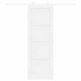 Sliding Door ORKDAL White 73.5 x 211 cm Solid Pine Wood 3333413
