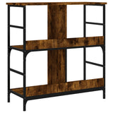 Bookshelf Smoked Oak 78.5x33x82 cm Engineered Wood 835246