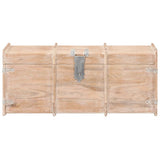 Storage Chest 90x40x40 cm Solid Acacia Wood 289644