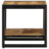 Coffee Table Brown 40 x 40 x 38 cm Solid Mango Wood 4102724