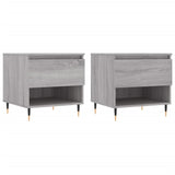 Coffee Tables 2 pcs Grey Sonoma 50x46x50 cm Engineered Wood 830905