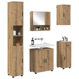 Bathroom Furniture Set 5 pcs Artisan Oak 61 x 35 x 64 cm 3393002