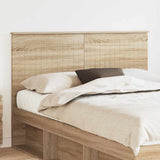 Headboard with Headboard Sonoma Oak 140 cm Engineered wood 887761