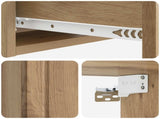 Wall-Mounted Side Table 59 x 34.5 x 17 cm Engineered Wood 898324