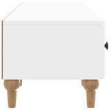 TV Cabinet High Gloss White 147 x 34.5 x 30 cm Engineered Wood 894249