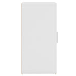 ZNTS Shoe Cabinets 2 pcs White 32x35x70 cm Engineered Wood 808955