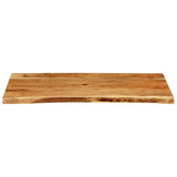 Bathroom Vanity Top Solid Acacia Wood 114x52x3.8 cm 286324