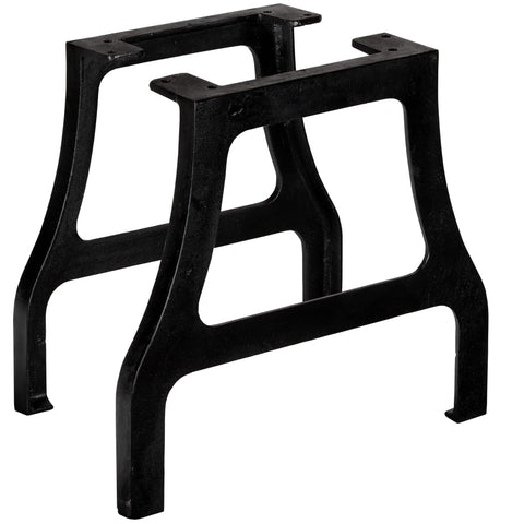 Coffee Table Legs 2 pcs A-Frame Cast Iron 245421