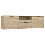 ZNTS TV Cabinet Sonoma Oak 140x35x40 cm Engineered Wood 811451