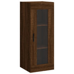 ZNTS Wall Mounted Cabinet Brown Oak 34.5x34x90 cm 828931