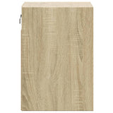 TV Wall Cabinets with LED Lights 2 pcs Sonoma Oak 41x31x45 cm 852276