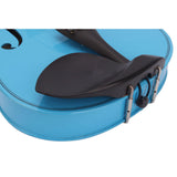 4/4 Acoustic Violin Case Bow Rosin Sky Blue 32162284
