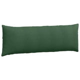 Sofa Pillows 2 pcs Dark Green 120 x 40 cm Corduroy Fabric 42013822