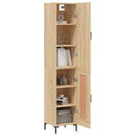 Highboard Sonoma Oak 34.5x34x180 cm Engineered Wood 3199108