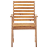 5 Piece Garden Dining Set Solid Wood Acacia 3283570