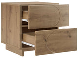 Bedside Cabinet Artisan Oak 33.5 x 34.5 x 50 cm Engineered Wood 8011403