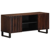 TV Cabinet Brown 105x34x46 cm Solid Wood Mango 377438