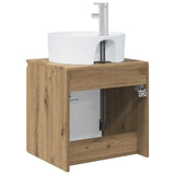 Wall-Mounted Sink Vanity Artisan Oak 49.5 x 44.5 x 65 cm 890441