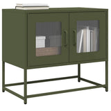 TV Cabinet Olive Green 68x39x60.5 cm Cold-rolled Steel 853336