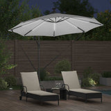 Umbrella Sand 294 x 294 x 248 cm Polyester and Aluminium 42003383