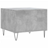 Coffee Tables 2 pcs Concrete Grey 50x50x40 cm Engineered Wood 829389