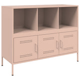 Sideboard Pink 100,5x39x79 cm Steel 843091