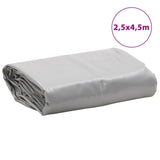Tarpaulin Grey 2.5x4.5 m 650 g/m 156045