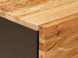 Bedside Cabinet 2 pcs Brown 40 x 33 x 46 cm Solid Mango Wood 4018295