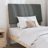 Upholstered Headboard Dark Grey 90 cm Solid Pine Wood 879305