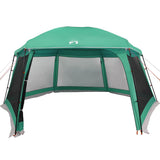 Pool Tent with Removable Fly & Mesh Walls Sea Green 618x532 cm 4100629