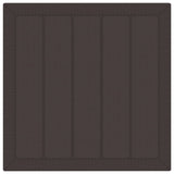 Garden Dining Set 3 pcs Brown Polypropylene 3378679