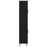 Highboard Black Oak 69.5 x 34 x 180 cm Engineered Wood 3416204