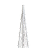 Acrylic Decorative LED Light Cone Set Cold White 60/90/120cm 328972
