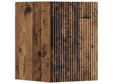 Bathroom Furniture Set 3 pcs Old Wood 33 x 34.5 x 160 cm 3406051