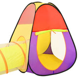 Children Play Tent with 250 Balls Multicolour 255x80x100 cm 3107727