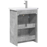 Bathroom Furniture Set Concrete Grey 81 x 40 x 84.5 cm 3404285