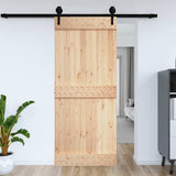 Door NARVIK 100x210 cm Solid Wood Pine 154435