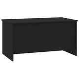 Coffee Table Black 102x55.5x52.5 cm Engineered Wood 809666