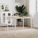 Table Top 80x80x1.5 cm Square Solid Wood Beech 355952