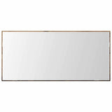 Mirror Old wood 80 x 37 cm Glass and Engineered Wood 863306